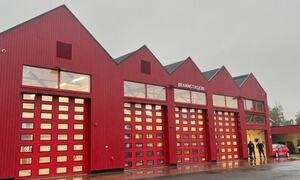 Såner brannstasjon. Foto Vestby kommune