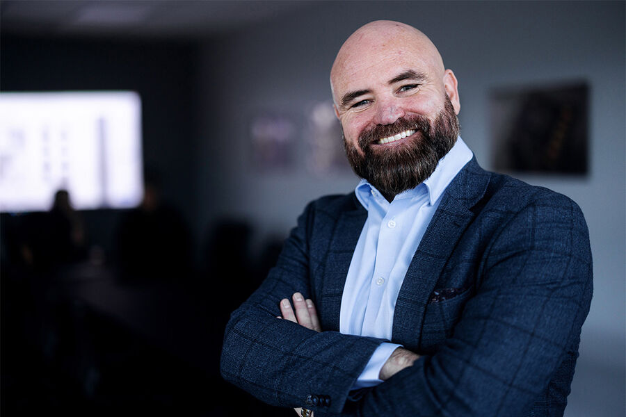 André Knutsen er ansatt som ny Account Manager i Schneider Electric, Rogaland. Foto Schneider Electric