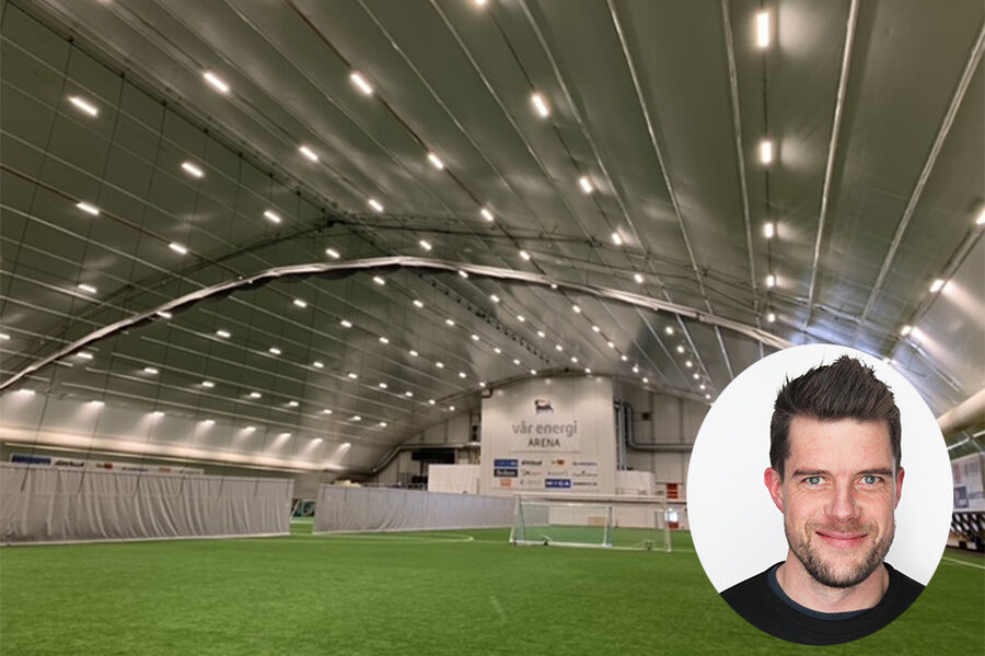 - Det er viktig å få en grundig gjennomgang av prosjektet, slik at man vet hva man skal prise. Send det til oss, så kvalitetssikrer vi det og sørger for et grundig prosjektdokument, sier prosjektansvarlig innen belysning Frank Robert Husby.