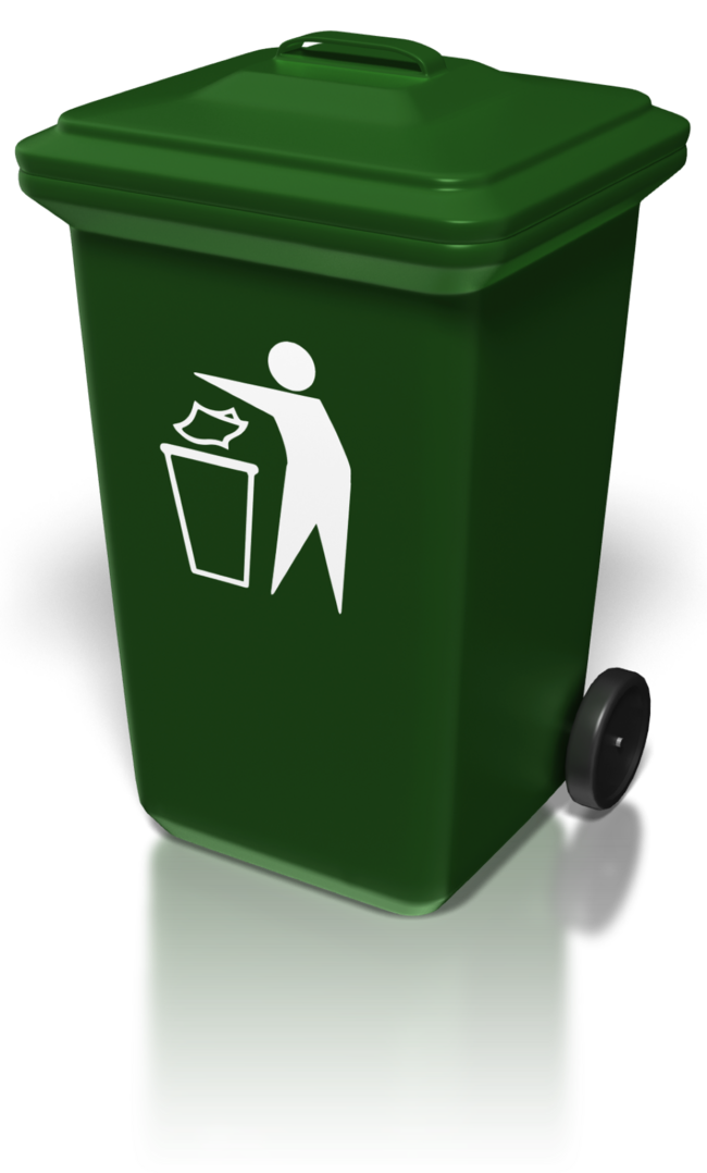 Søppelboks for avfallssortering