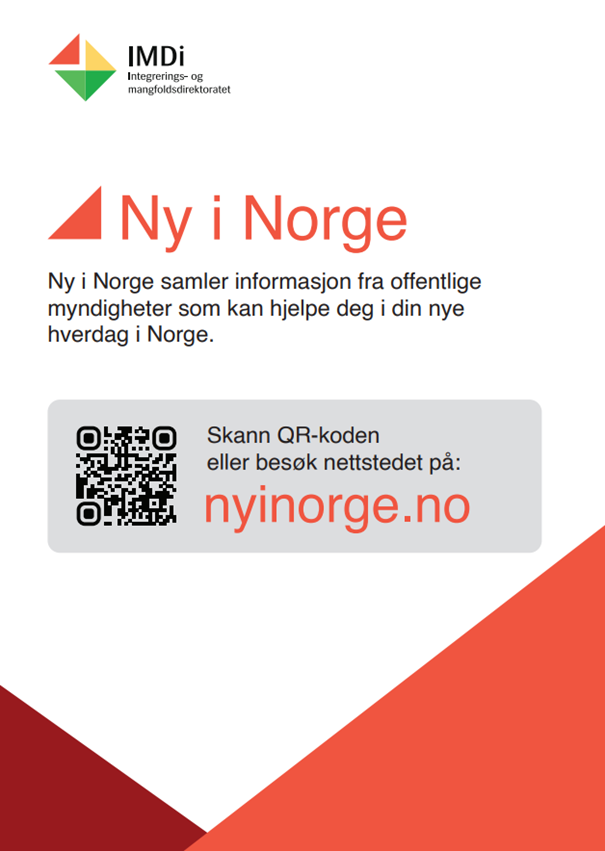 Plakat: IMDi - Ny i Norge