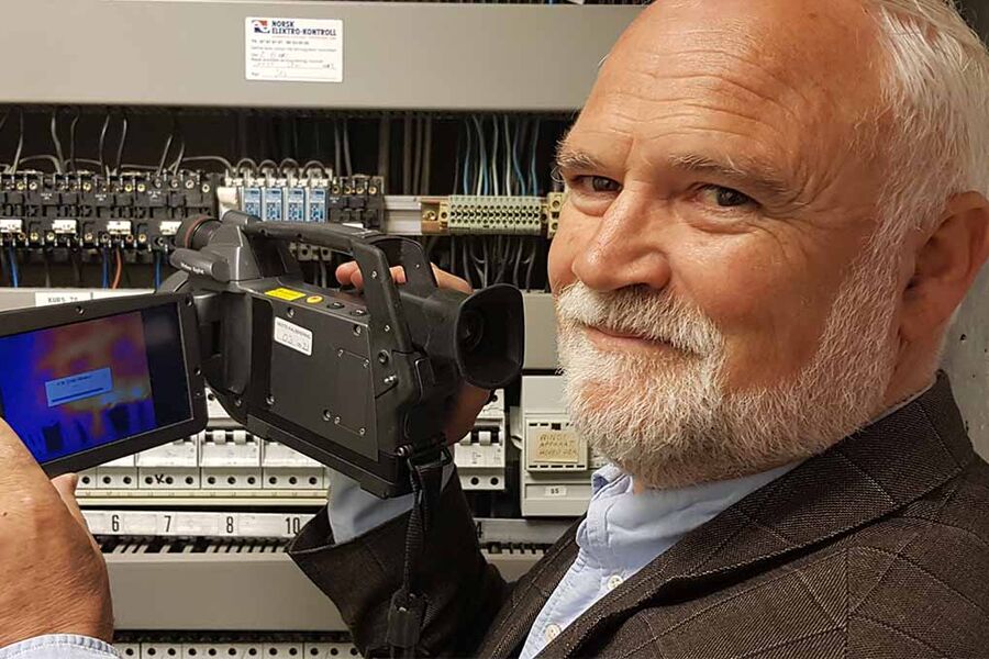 Jon Henrik Leere i Brannetterforskning AS.