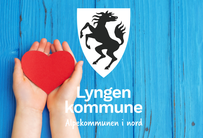 Ingressbilde Lyngen kommune (hender med hjerte)