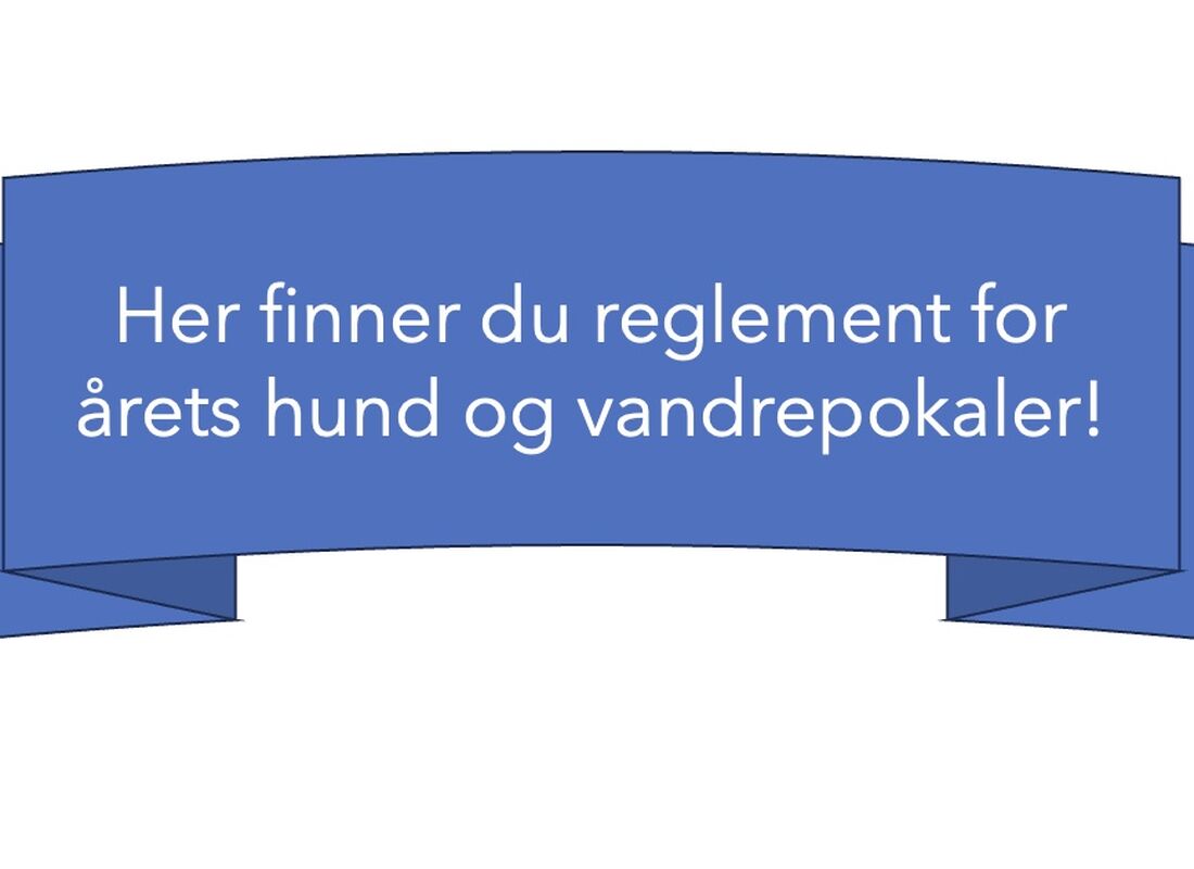 her finner du reglement for årets hund og vandrepokaler i VFK