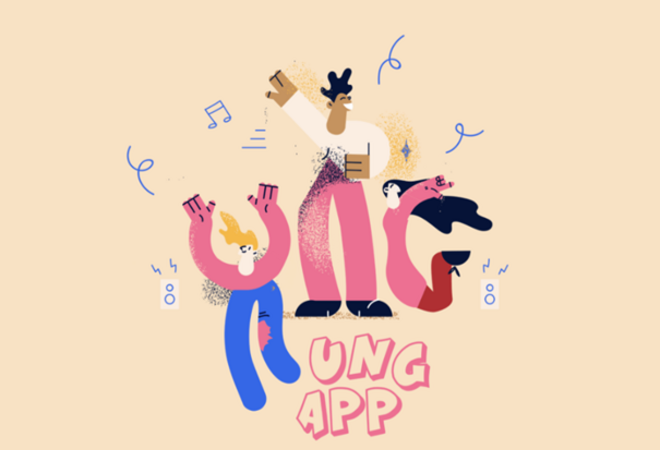 Logo Ungapp Appfabrikken 4:3