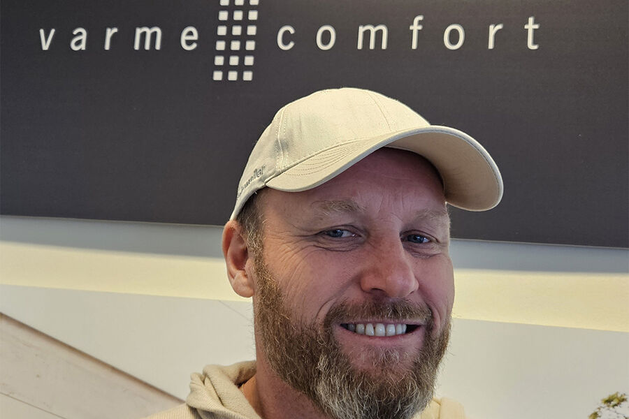 Våre produkter vil nå inngå i Ahlsell-systemet med over 40 utsalgssteder i Norge, i tillegg til avdelinger i Sverige, Finland og Danmark, sier markedssjef Lars Ruud i Varmecomfort.