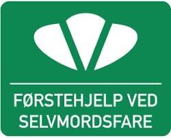 Logo førstehjelp ved selvmordsfare