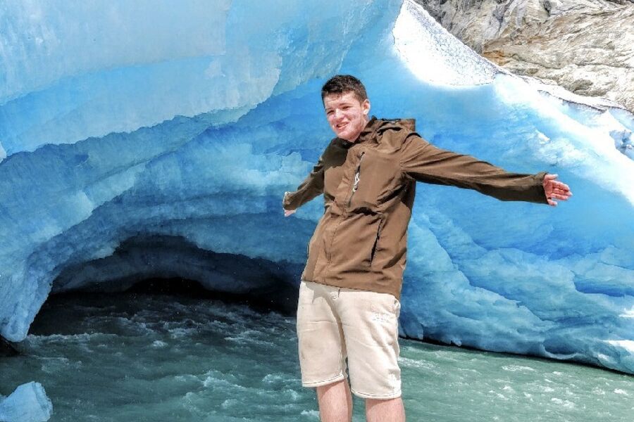 Marcus Figved, lærling hoc Caverion, er en av deltagerne under denne ukes NM i yrkesfag i Oslo. Foto: Privat