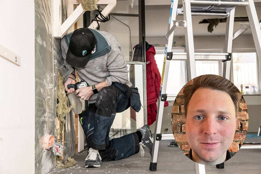 - Vi bruker mye tid på energikartlegging, energiovervåkning og energieffektivisering av de store energikildene i næringsbygg, kontorer og kombinasjonslokaler, Sindre Enoksen, daglig leder i Stolt Elektro.