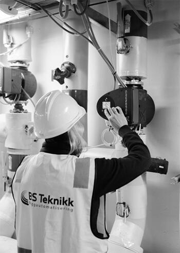 Nye smarte ventiler gjør dokumentasjon og oversikten betydelig mer effektivt. Foto: Guro Asdøl Midtmageli.