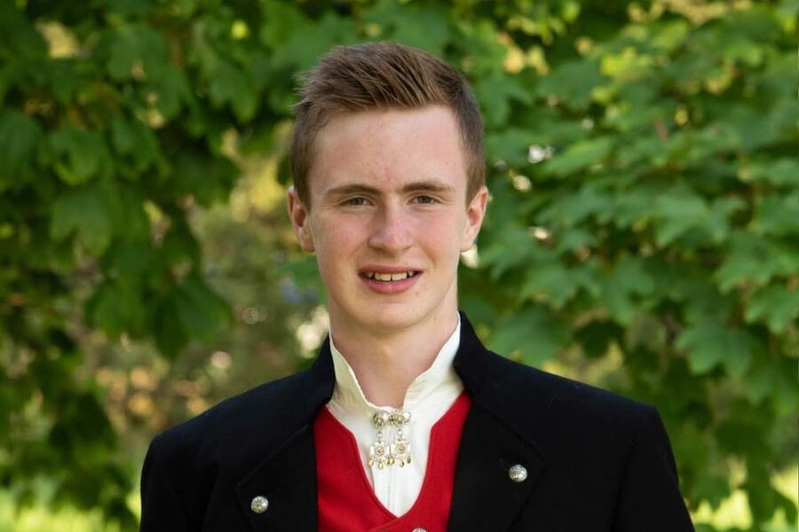 Mathias Kolseth fra Longva kan bli årets elektrotalent. Foto: privat.