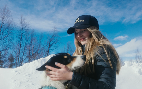 Pernille driver med hundekjøring i Gausdal