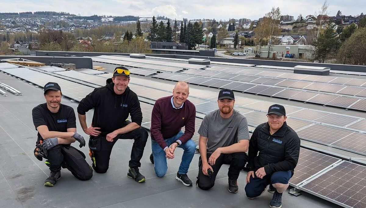 Bakke El-installasjon sørget for at Norengros reduserte energiforbruket med 37 prosent på sine lagerbygg på Gjøvik. Foto: Norengros.