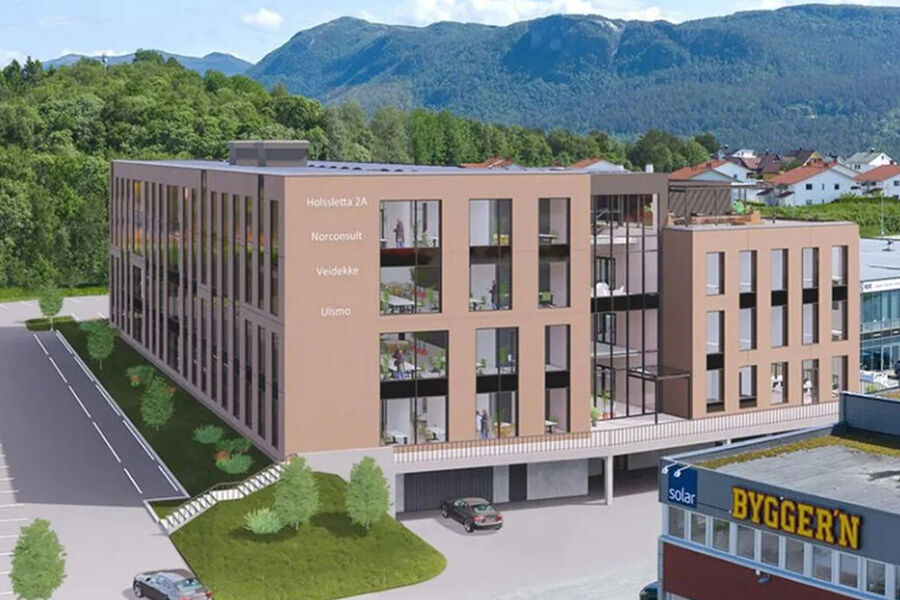 Ulsmo Ålesund. Illustrasjon: Sporstøl Arkitekter