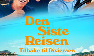 Filmplakat med bilde av tre menn og en bil