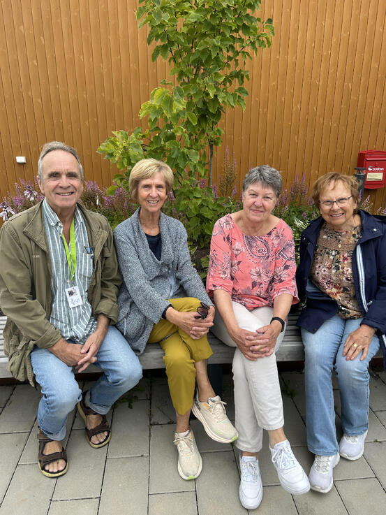 Frivillige på Solhøy omsorgsboliger Foto: Vestby Frivilligsentral