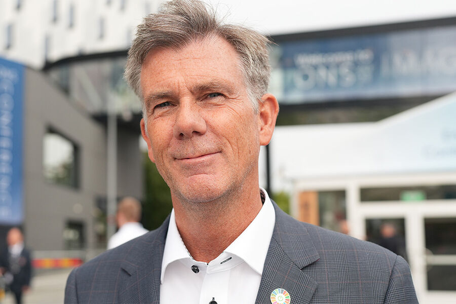 Yngvar Ødegård, direktør for industriell automasjon i Schneider Electric.