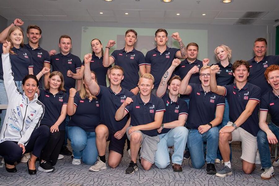 Stå på og lykke til i Lyon, hilser arbeids- og inkluderingsminister Tonje Brenna (Ap). Foto: WorldSkills Norway