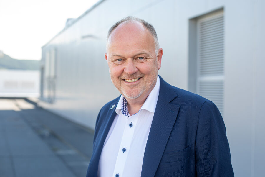 NTEs konserndirektør Elektro Svein Erik Svarte. Foto: NTE