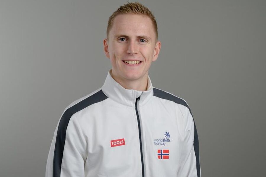 Elektriker Thomas Christensen fra Sinus Bodø nådde ikke opp blant de beste under Yrkes-VM. Foto: WorldSkills Norway.