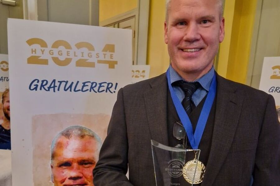 Skjalg Birger Ahlstrøm gikk til topps i elektrikerklassen. Foto:Privat.