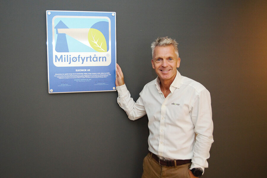 Elkonors daglige leder Baard-Espen Hansen har vektet klimaarbeidet svært høyt på vegne av sine medlemmer. Kjeden har i samarbeid med Håndverksdata nå utarbeidet verktøyet «Miljøpakka». Foto: Stig Grindahl