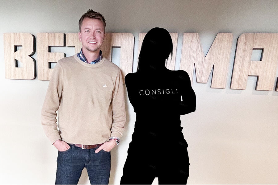 Kristian Gjestemoen og kAIa. Foto: Betonmast