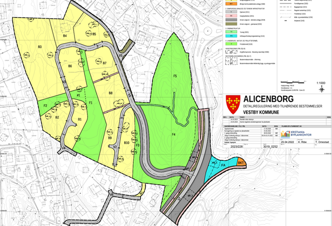 Plankart Detaljregulering Alicenborg PLM 14.10.24