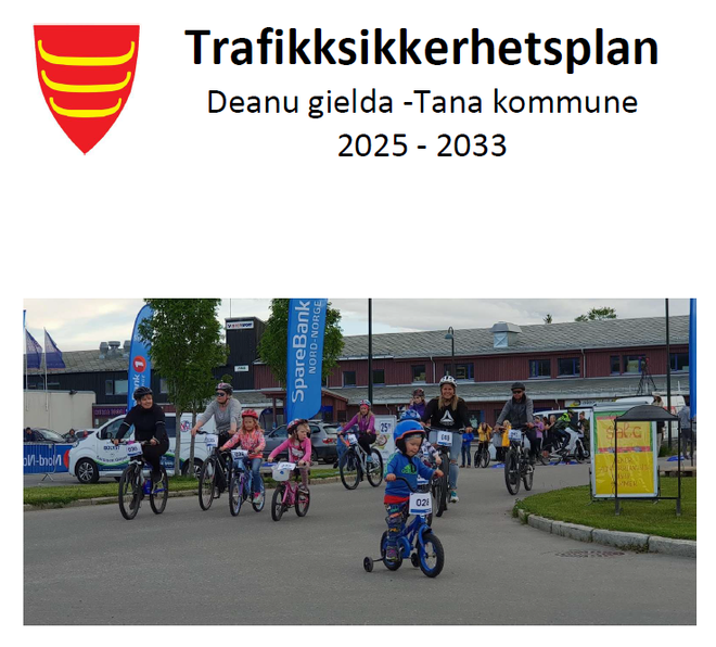 Forside trafikksikkerhetsplanen 2025-2033