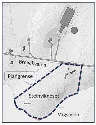 Planens avgrensning