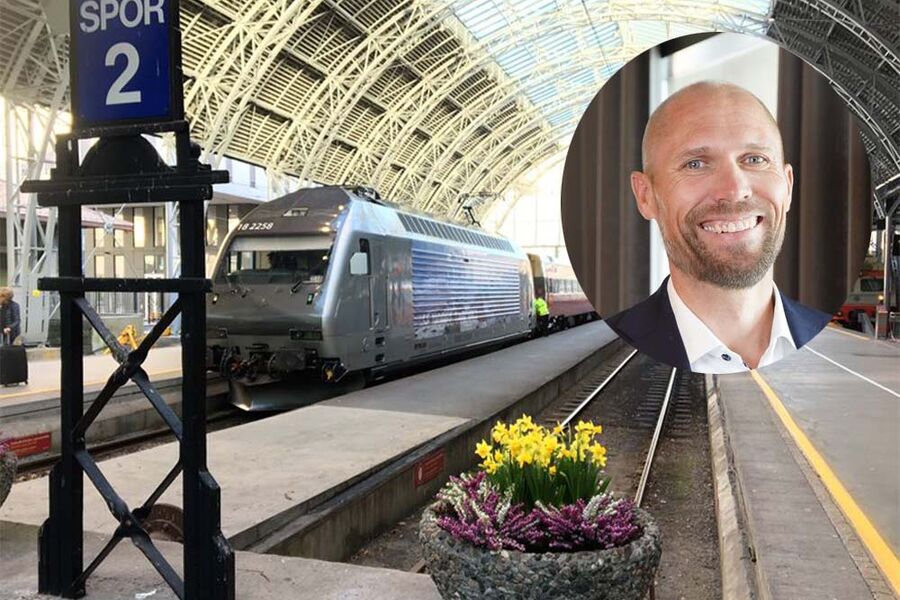 Regiondirektør Trond-Lauritz Larsen i Bravidas region Agder og Rogaland, er fornøyd med avtalen Bravida har sikret seg med Bane Nor.