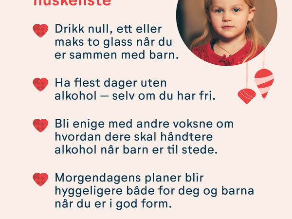 Huskeliste for alkoholvett