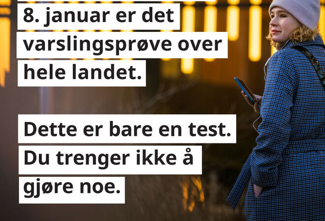 Test av Nødvarsel 8.1.2025