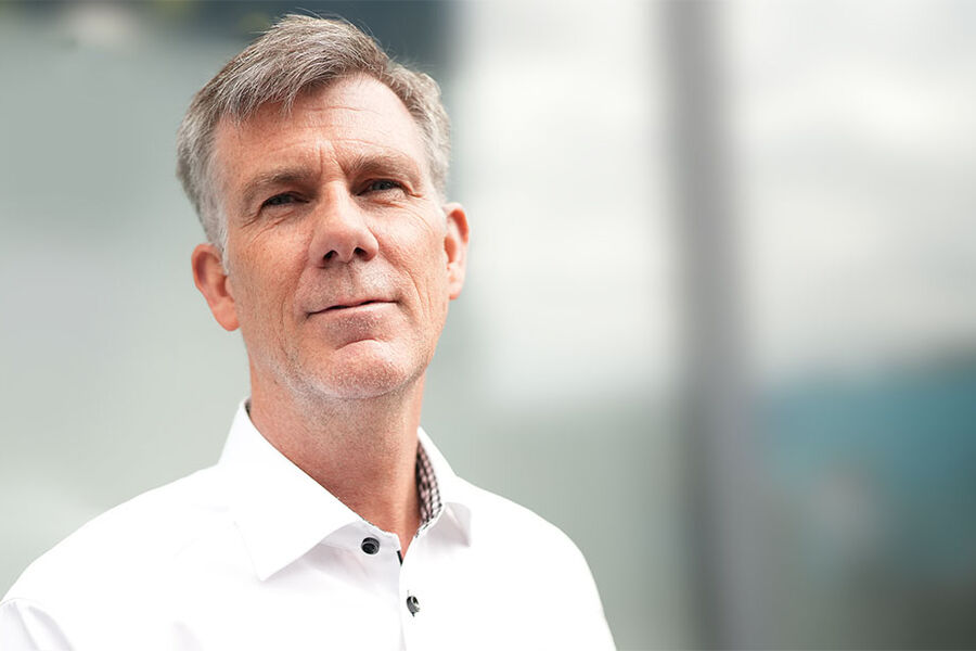 Yngvar Ødegård, direktør for industriautomatisering i Schneider Electric.