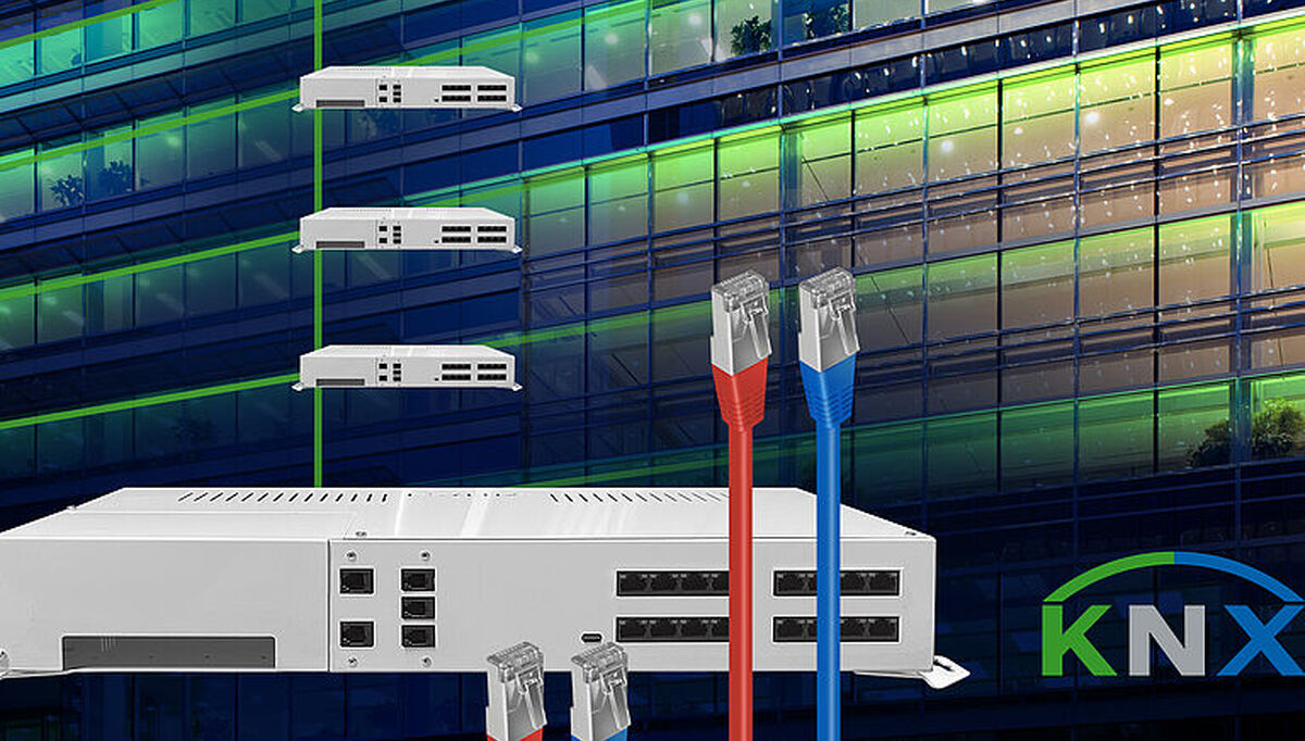 Plug-and-play-installasjon for belysningssystemer med ESYLUX Light Control gjør det enklere å oppgradere til moderne energieffektive belysningssystemer i bygninger med KNX-systemer.