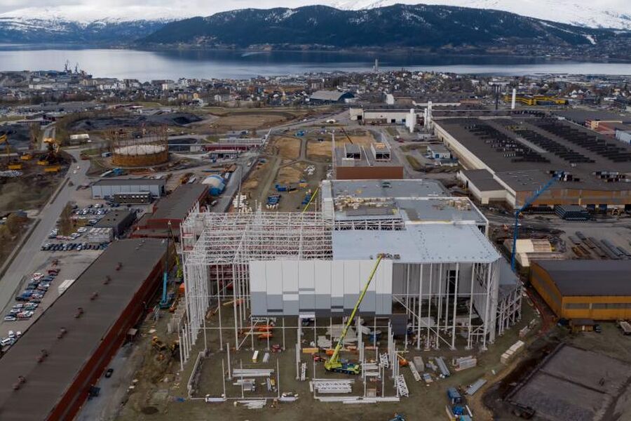 Nå er det kun fire ansatte igjen knyttet til det som skulle bli et batterieventyr i Mo i Rana. Foto: Freyr Batteri. 