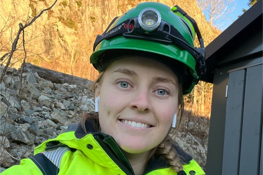 Anne-Marte Mehammer har fagbrev og er energimontør i BKK. Nå også "Årets Kraftkvinne. Foto: privat