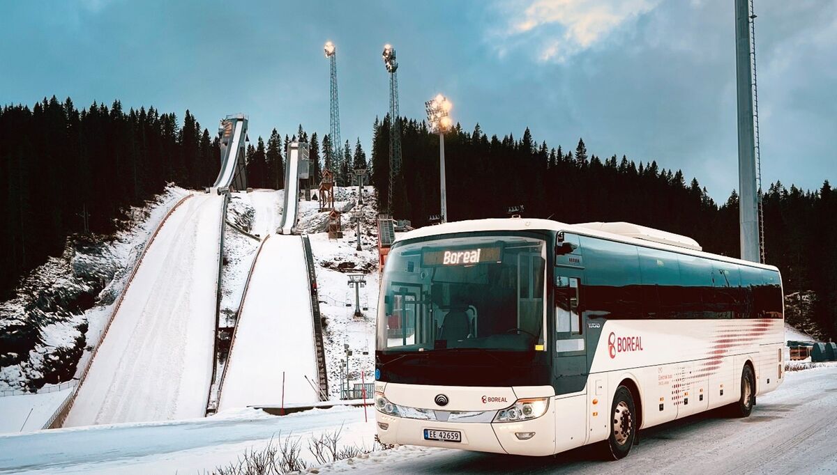 Boreal Travel skal frakte utøvere, støttepersonell og frivillige under mesterskapet. Ladingen vil fornybarselskapet Aneo Build stå for.  Foto: Boreal