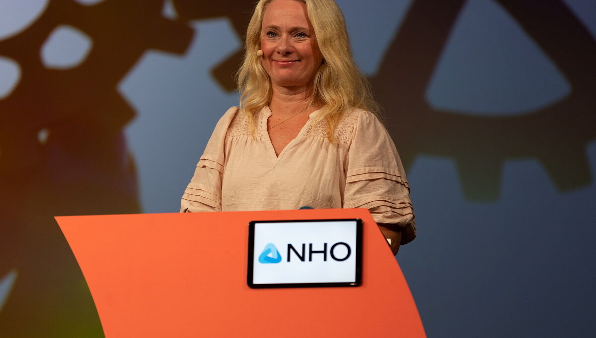 Anniken Hauglie, viseadministrerende direktør i NHO. Foto: NHO