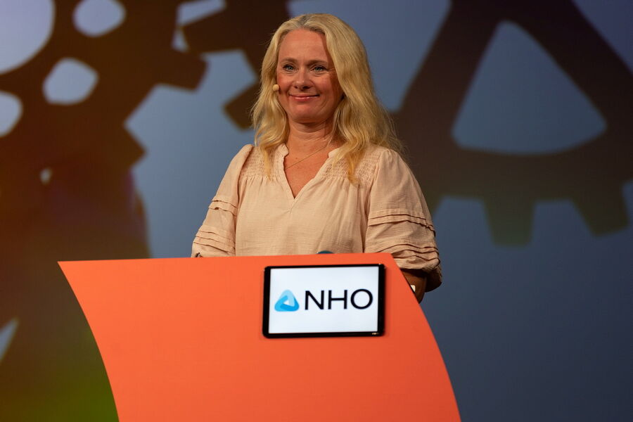Anniken Hauglie, viseadministrerende direktør i NHO. Foto: NHO
