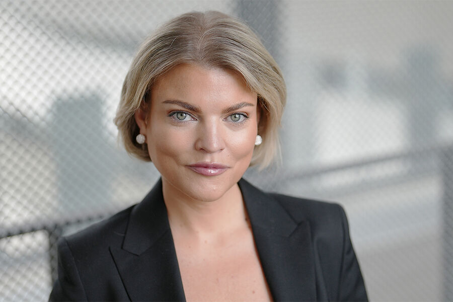 Emma Wallin, leder i Norden og Baltikum i Schneider Electric