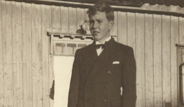 Rolf Olav Hobæk stakk av hjemmefra for å krige mot nazistene. På Hadeland ble han kort tid etter krigsutbruddet skutt og drept. Foto: Ukjent