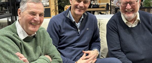 Nils Ingar Aabol, Bjørn Ole Gleditsch og Per-Eivind Johansen.