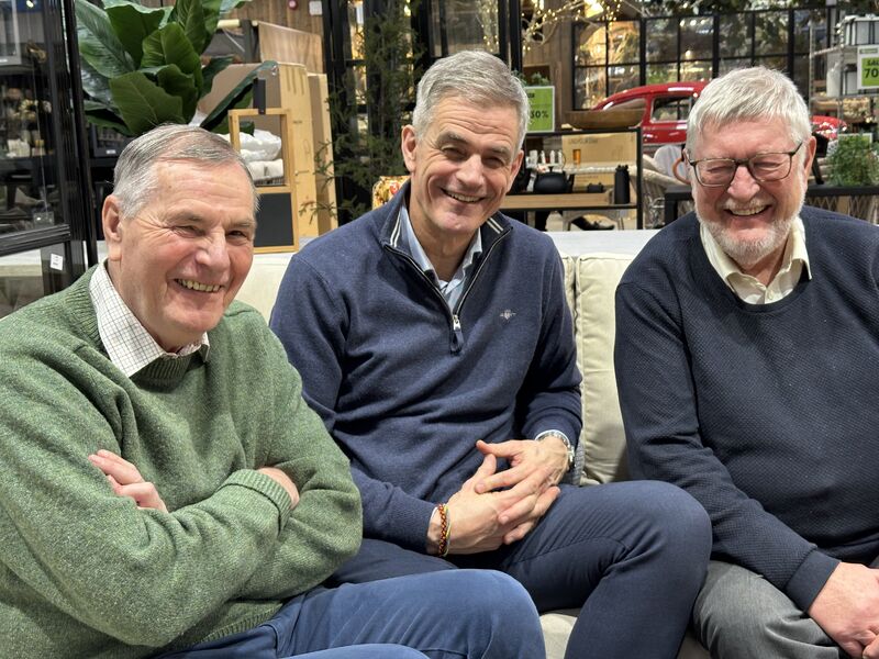 Nils Ingar Aabol, Bjørn Ole Gleditsch og Per-Eivind Johansen.