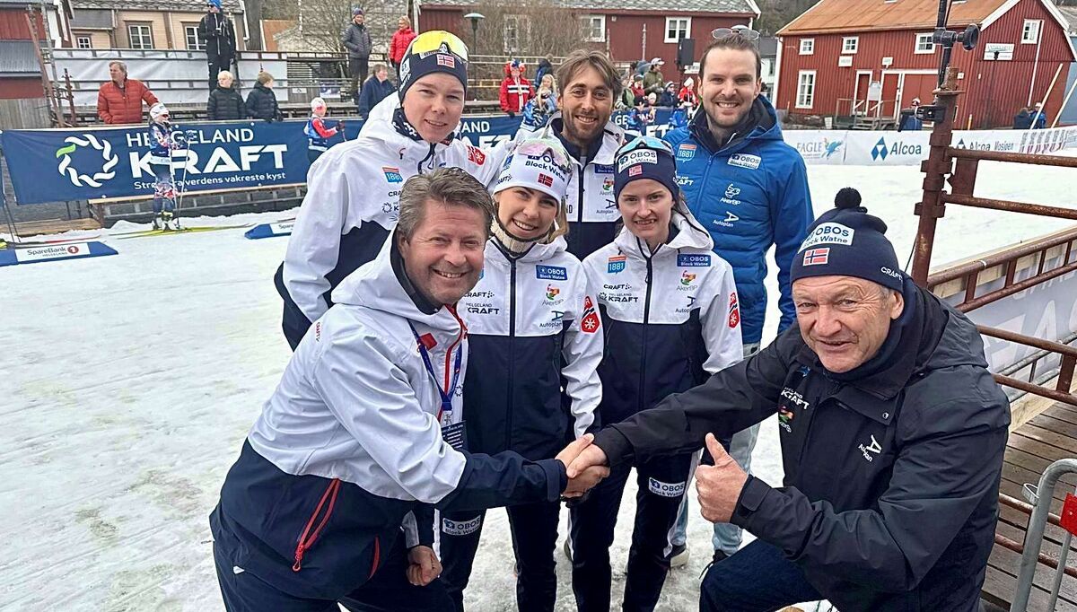 Forlenger samarbeidet: Helgeland Kraft fortsetter som partner med Kombinertlandslaget (Foto: NSF)
