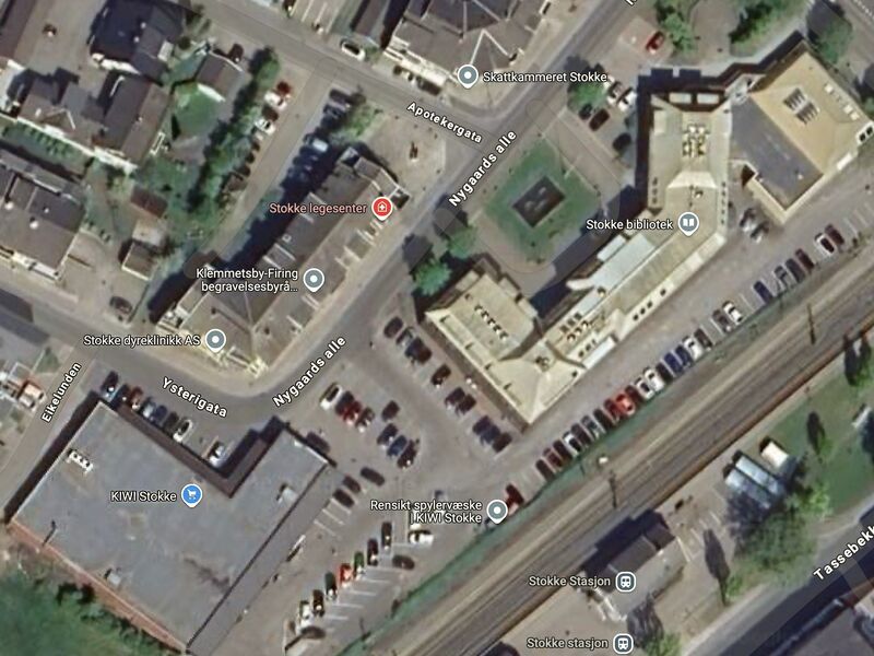 Skjermdump fra googlemaps.