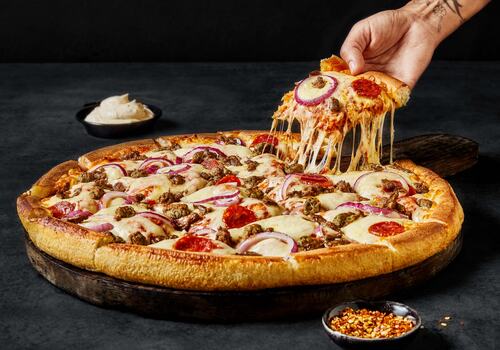 Foto av en Peppes Pizza