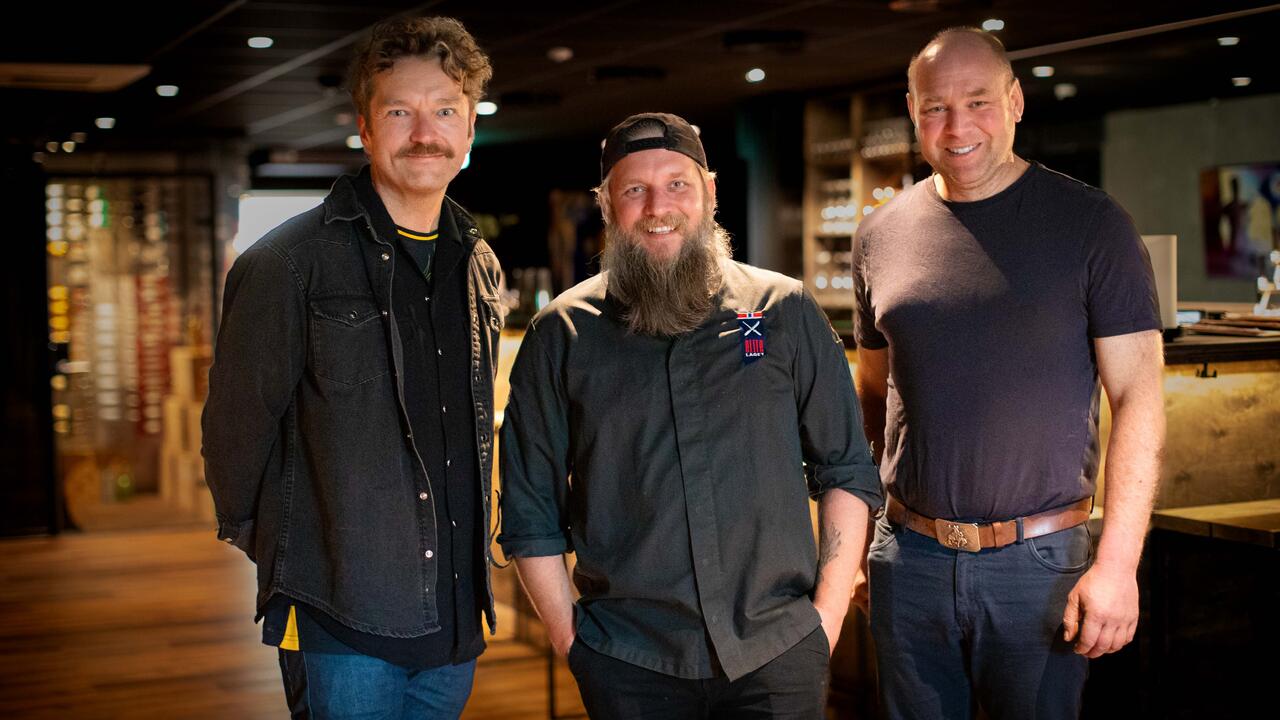 Treretters middag med viner – med Melheim, Hovde og Williksen