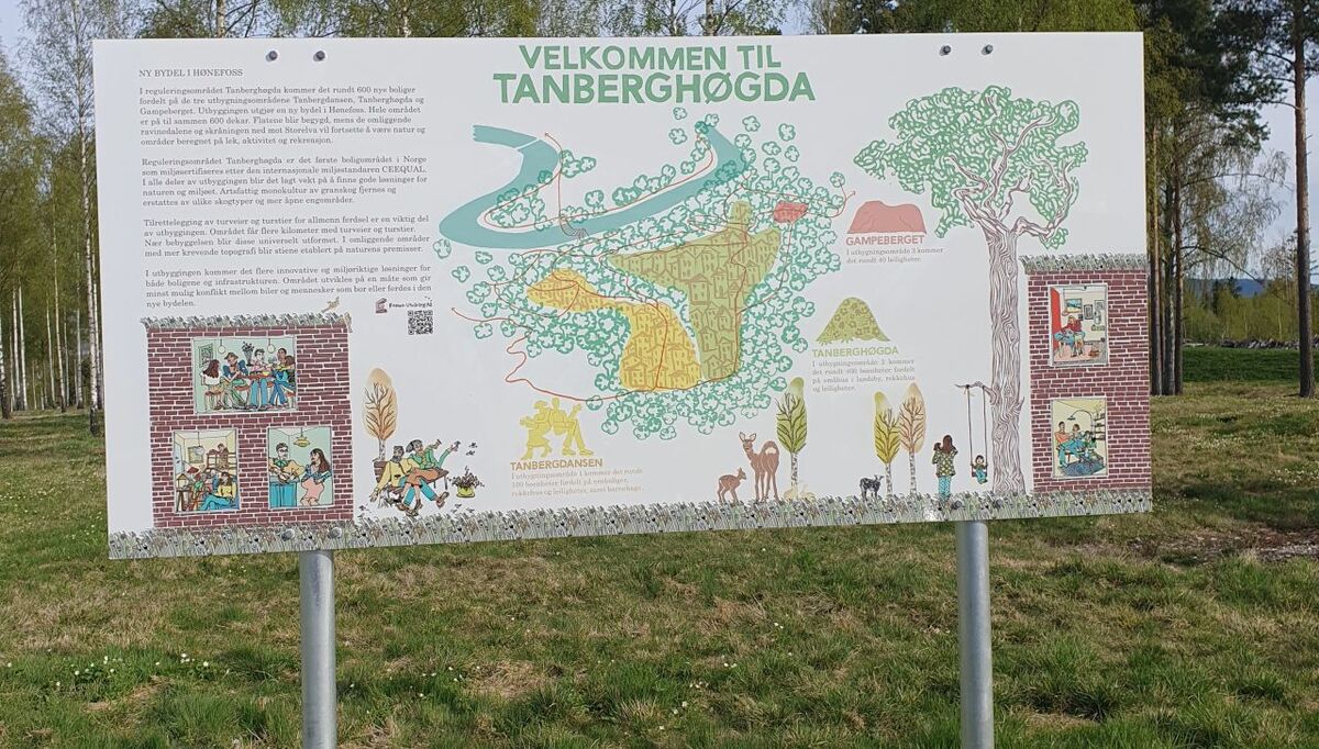 Etter flere år med regulerings- og klimaarbeid er Tanberghøgda endelig klar for realisering.