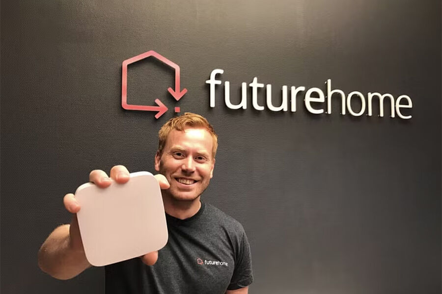 Erik Stokkeland startet Futurehome i 2013. Han gikk ut av selskapet i fjor. Foto: Telia